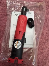 Snap-on 14.4 V Microlithium 38 Drive Red Cordless Brushless Ratchet Ctr861a Snap-on 14.4 V Microlithium 38 Drive Red Cordless Brushless Ratchet Ctr861a