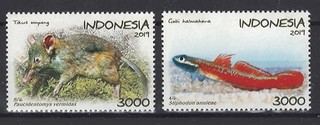 Indonesien 2019 postfr. Tiere