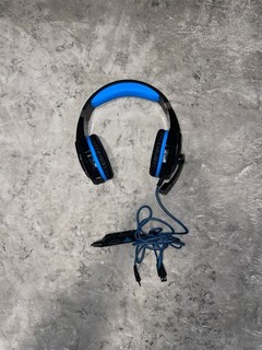 BENGOO G9000 Cuffie da Gioco Stereo Colore Blu e Nero Cuffie da Gioco