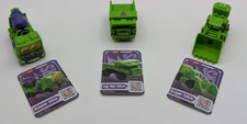 COMBO PACK Blokees Transformers Defender 3 Vehicles Mixmaster Long Haul Scrapper