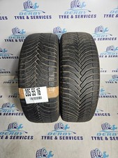 205/55R16 91H MICHELIN CROSSCLIMATE 5-6mm TREAD TYRES 2X (PAIR)