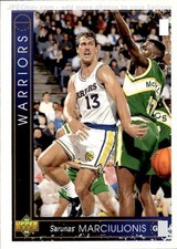 1993 Sarunas Marciulionis Upper Deck NBA Card # 95