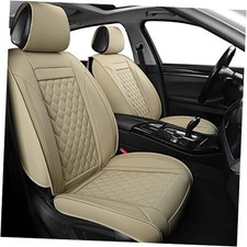 Car Seat Covers,Universal Fit for Most Cars,SUV,Sedans and Pick Full Set Beige