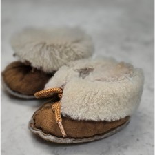 Vintage Baby 100 Shearling Booties Newborn/Cozy/Winter