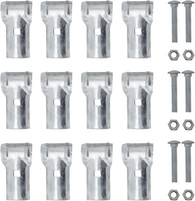End Rail Clamps 1-3/8'', Chain Link Fence Fittings, Panel T Clamps for 1-3/8'' OD
