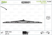 Wischblatt Scheibenwischer Optiblade Trucks Valeo 628601 FüR Renault Nissan Opel