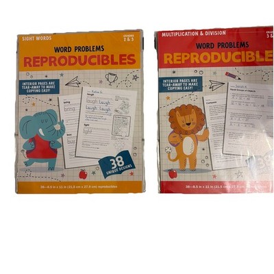 Teaching Tree Reproducible Worksheets Word Problems, Multiple And Division Gr2-4