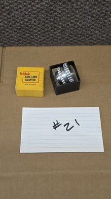 Kodak Cine Lens Adapter Type C With Original Box, 
