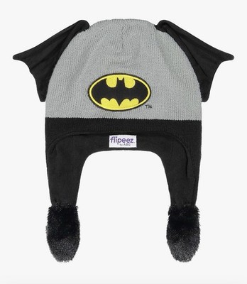 Flipeez By ABG BatMan Kids Batman Hat One Size MultiColor NWT