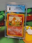 1999 Pokémon Base Set Charmander Unlimited #46/102 CGC 8