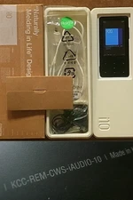 COWON iAUDIO 10 i10 JetEffect Media Player AM/FM Black w/Box working Used Japan