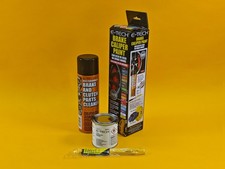 Brake Caliper Paint Kit RED Paint + Cleaner + Brush E-TECH For Car Vehicle UK
