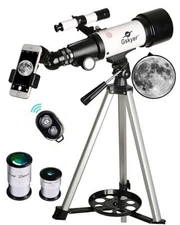  Telescope, 70mm Aperture 400mm AZ Mount Astronomical Refracting AZ70400