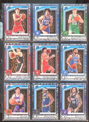 2024-25 Donruss Panini Basketball, Silver Disco Parallel Inserts, U-PICK, BB12