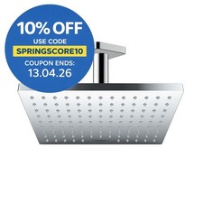 Hansgrohe Vernis Shape Bathroom Ceiling Mounted Shower Drench Head Square Chrome