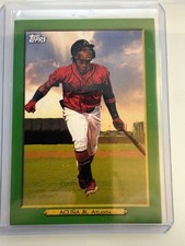 2020 TOPPS TURKEY RED TR2 RONALD ACUNA JR. GREEN /10 BRAVES MVP