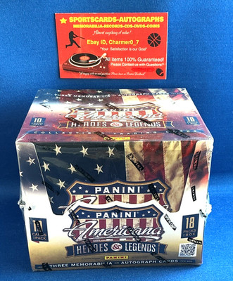 2012 PANINI AMERICANA Hero s & Legends Hobby Box / FREE USPS PRIORITY SHIPPING