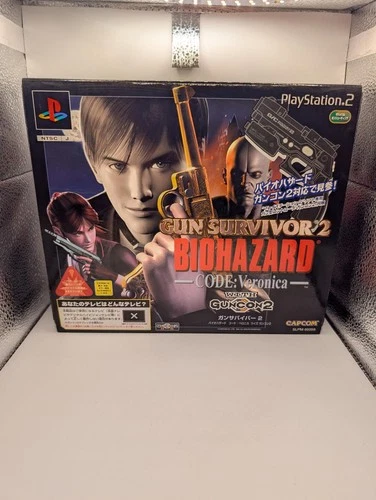 Gun Survivor Biohazard - CODE: Veronica - with GUNCON 2  SONY Playstation2 PS2