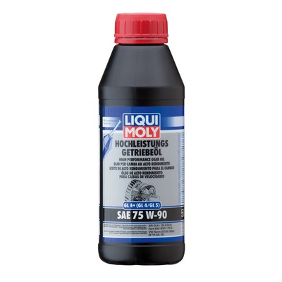 Hochleistungs-Getriebeöl (GL4+) SAE 75W-90 LIQUI MOLY 4433 Getriebe Öl 500ml
