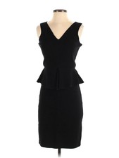 Ganni Women Black Cocktail Dress S