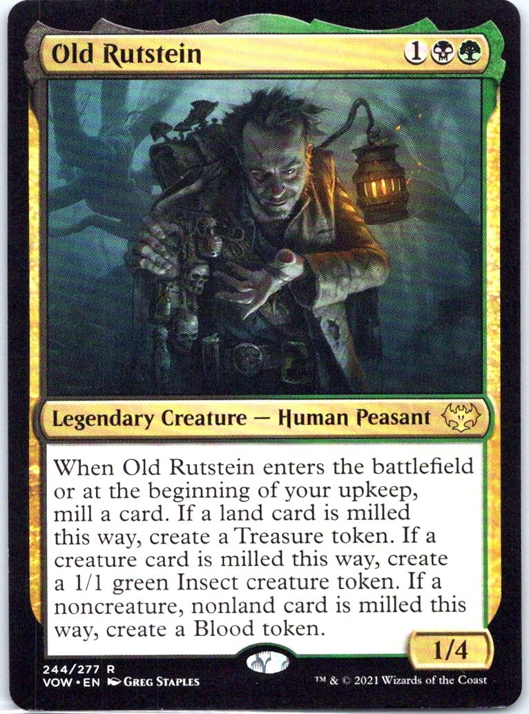 #244 Old Rutstein Innistrad: Crimson Vow Rare