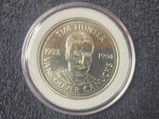 1993-94 Team Coin Collection - Vancouver Canucks - **Tim Hunter**