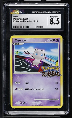 Mew graded CGC 8.5 for sale on eBay