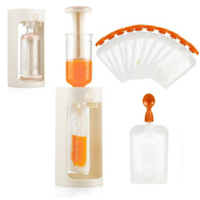 Squeeze Station for Baby Puree Food Storage, Baby Food Pouch Filling Maker with