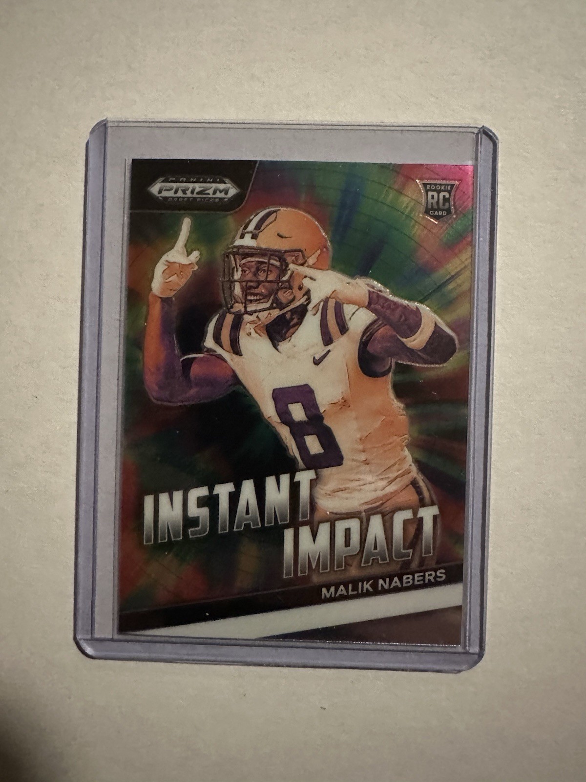 2024 Panini Prizm Draft Picks - Instant Impact Malik Nabers #II-MN (RC)
