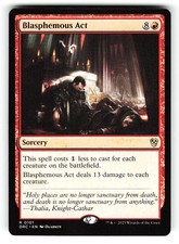 Blasphemous Act #101 (NM) (Non-Foil) (R) (DRC) Magic MTG