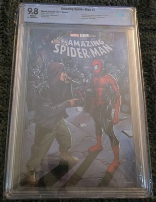 PSA 9.8 - Amazing Spider-Man #1 (895) 2022 - GRADED Eminem Hustl Edition Variant