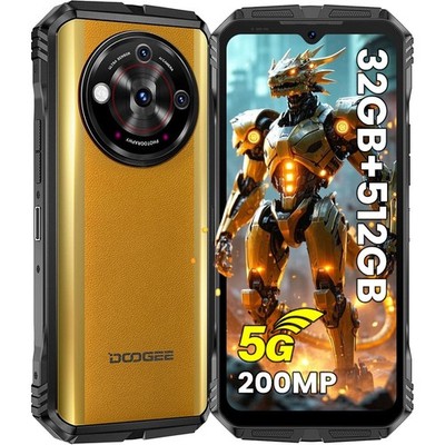DOOGEE V30 Pro 5G Outdoor Smartphone 10800mAh 32GB+512GB 200MP 120Hz Handy NFC