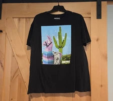 Fortnite Men's T-Shirt XL Loot Llama Cactus Battle Royale Officially Licensed