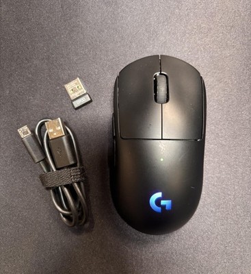 Logitech G PRO LIGHTSPEED Wireless Gaming Mouse - Black (Non-Orig Acc) 3EA