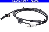 Sensor Raddrehzahl Hinten Links Ate 240710 20373 Passend FÜR Fiat ABS Sensor