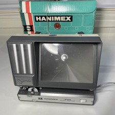 Hanimex E300 Dual 8 Movie Editor with Original box Excellent - Lights Up
