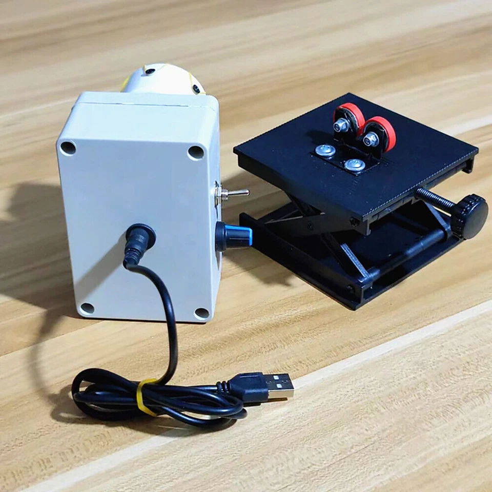 UK Fishing Rod Building Winding Machine DIY Elctric-Drive Fishing Rod Part - Image 4 of 4