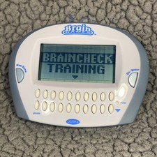 Radica Brain Games Electronic Handheld Game Memory Brain Health