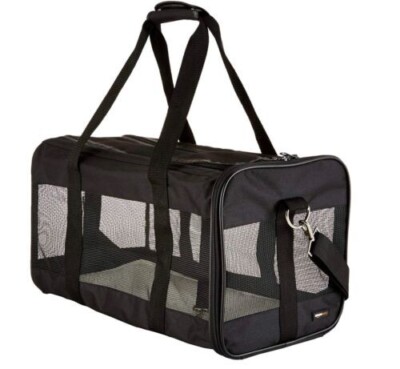 Amazon Basics Soft-Sided Mesh Pet Travel Carrier Small -NEW in BOX