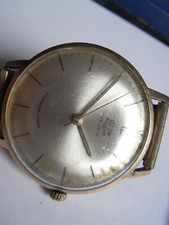 Vintage Herren Armbanduhr GUB Glashütte 14 K...