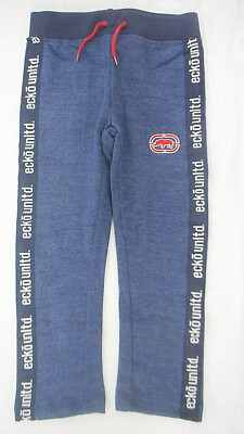 Boys Ecko Unltd. $34 Navy White & Red Athletic/Sweat Pants Sizes 4, 5/6 & 7