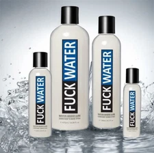 FuckWater Original Creamy Water-Based Lubricant (Choose your size)