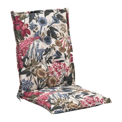 GO-DE HANA Mittellehnerauflage Polsterauflage Mehrfarbig Blumen 50 x 108 cm