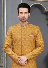 Mens Designer Wedding Bollywood Ethnic Wear Traditional Kurta Payjama Dress