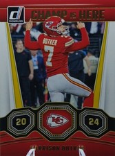 2024 Donruss Champ is Here#8 Harrison Butker 