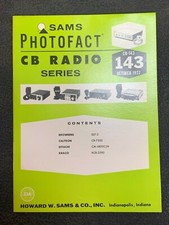 SAMS Photofact CB Radio Series Books