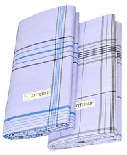 Men's Stitched Cotton Lungi 2 m Pack of 2 US