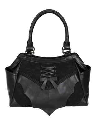 Banned Alternative Handtasche Hallow Keepers Gothic Goth Grufti Fledermaus