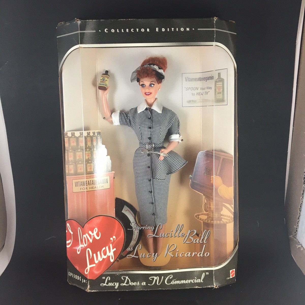 Vintage I LOVE LUCY DOLL “LUCY DOES TV COMMERCIAL EPISODE 30 1997