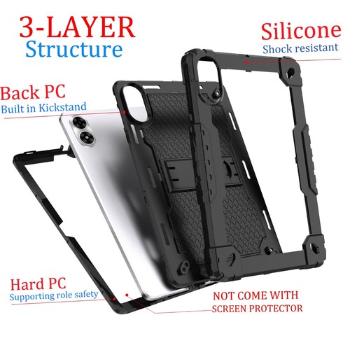 For UMIDIGI G1/G2/G3 2023 Heavy Duty Protective Case Kickstand shoulder Strap - Picture 6 of 34
